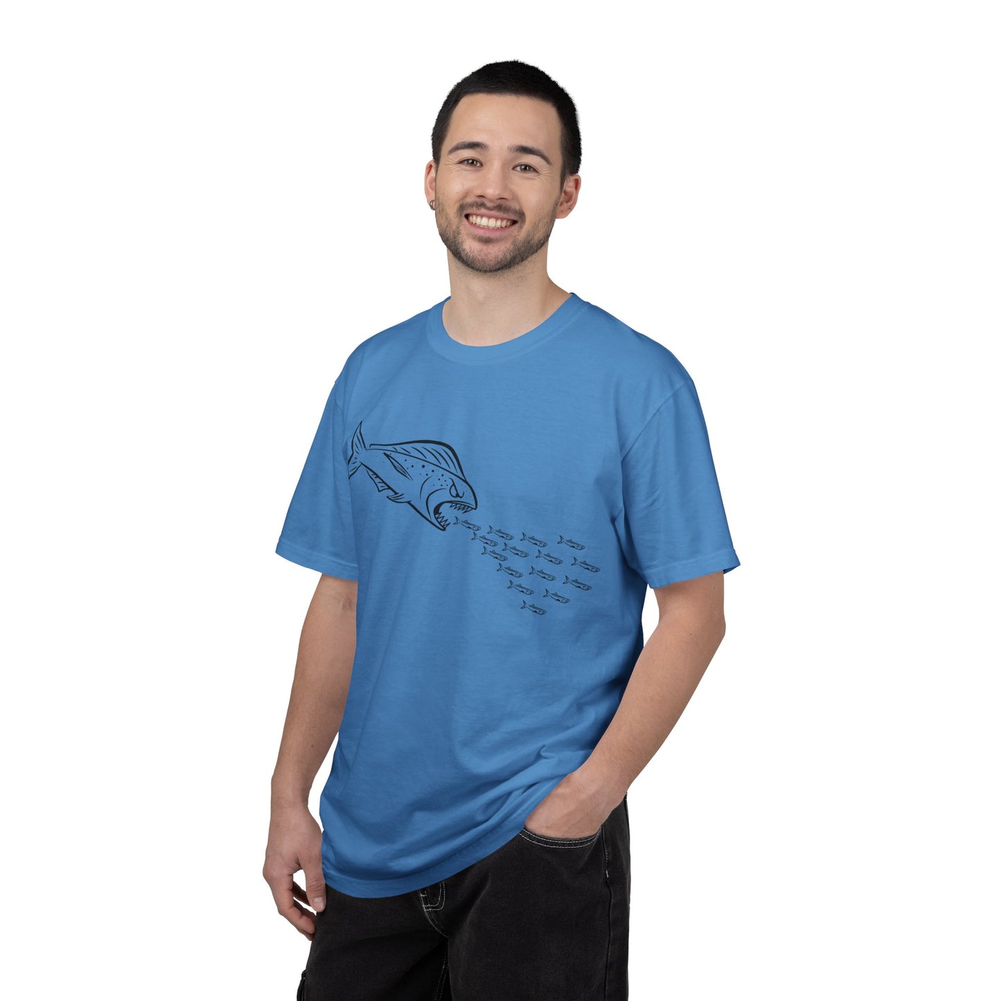 Mahi Mahi chasing Anchovies T-Shirt