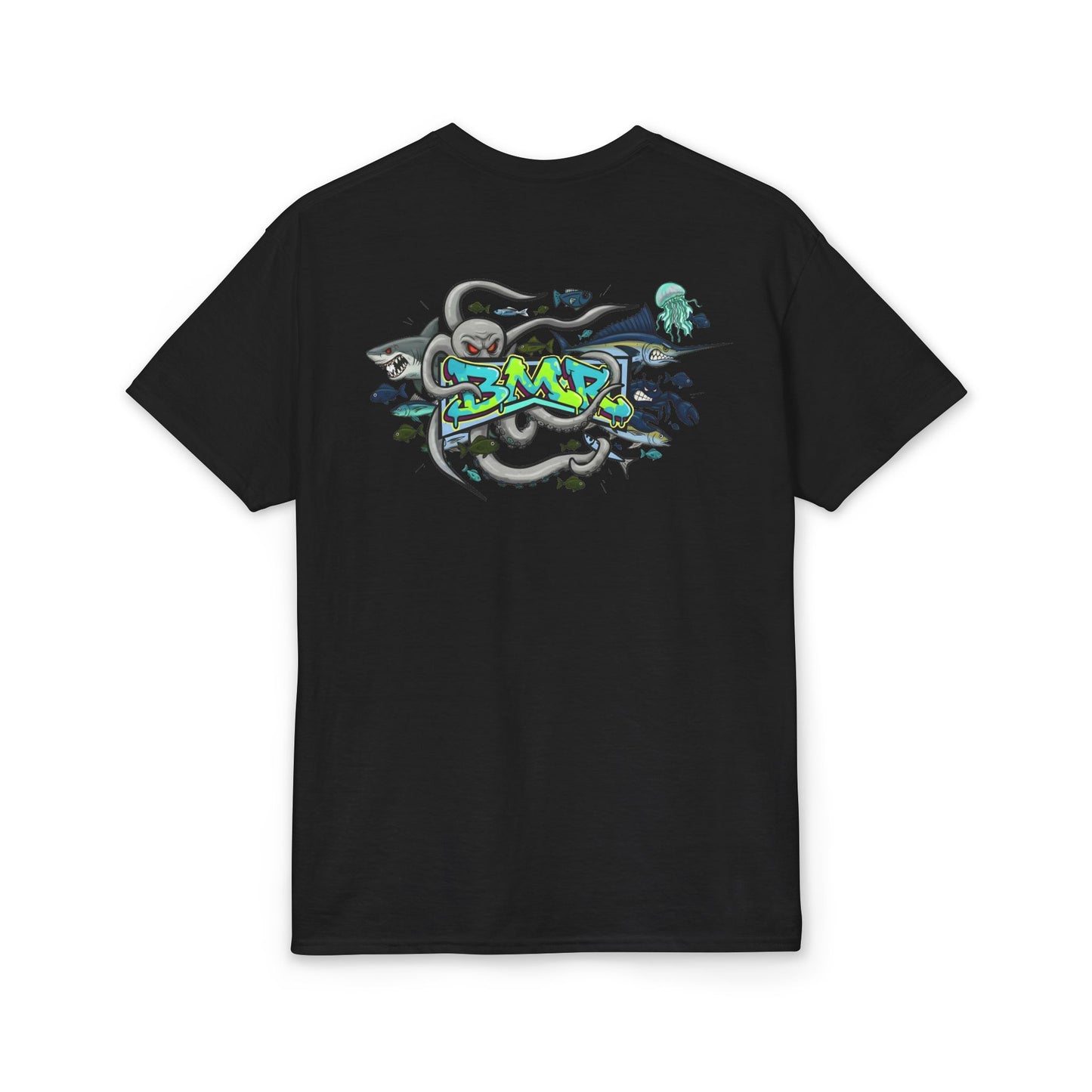 Octopus Graffiti T-Shirt — Street Art Ocean Tee