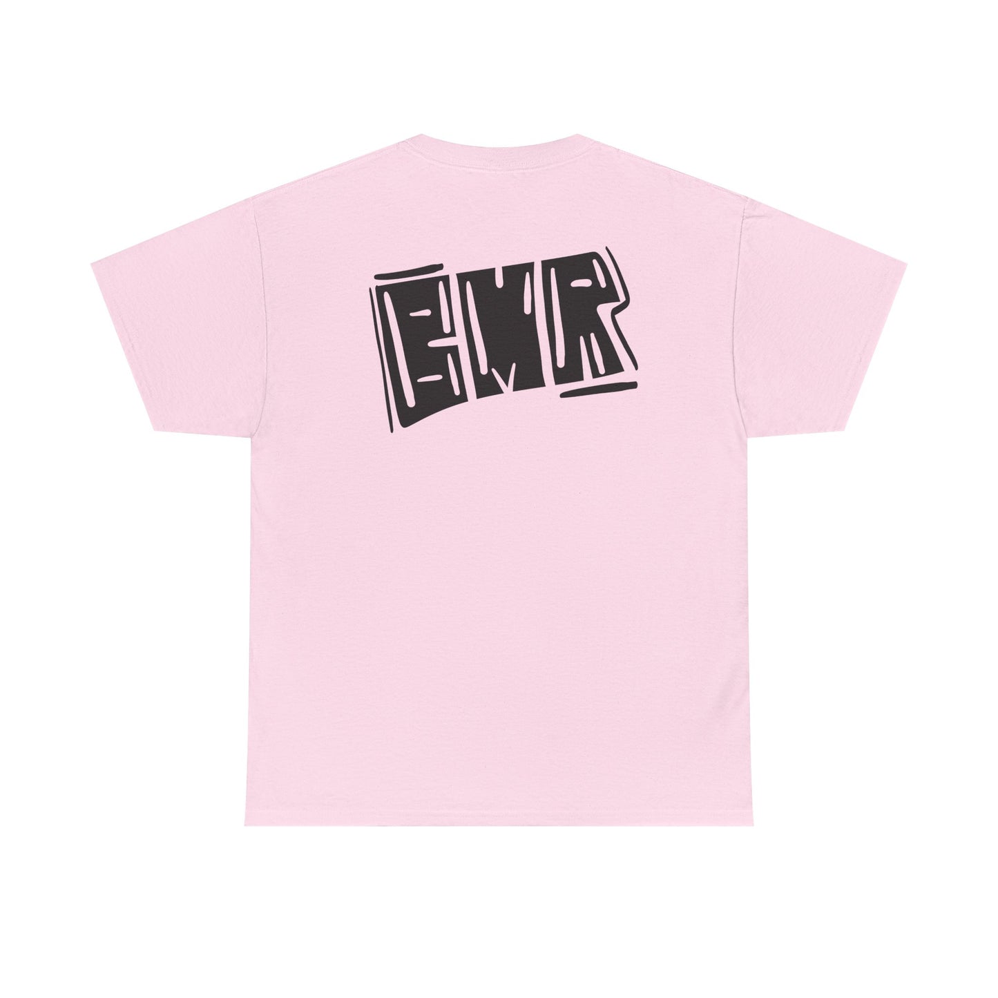 T-Shirt — Bold Block 'BMR' Graphic Tee (Front & Back)