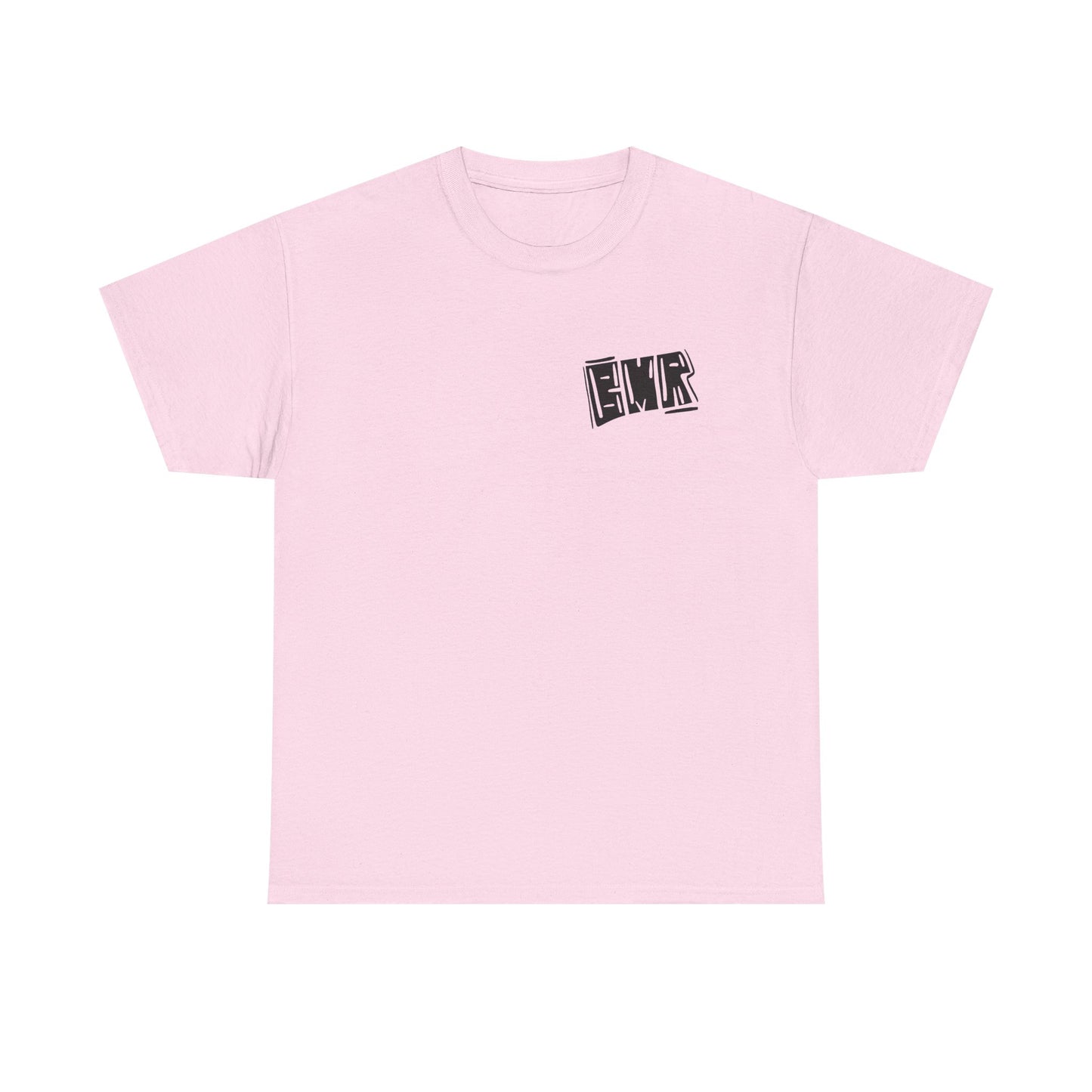 T-Shirt — Bold Block 'BMR' Graphic Tee (Front & Back)