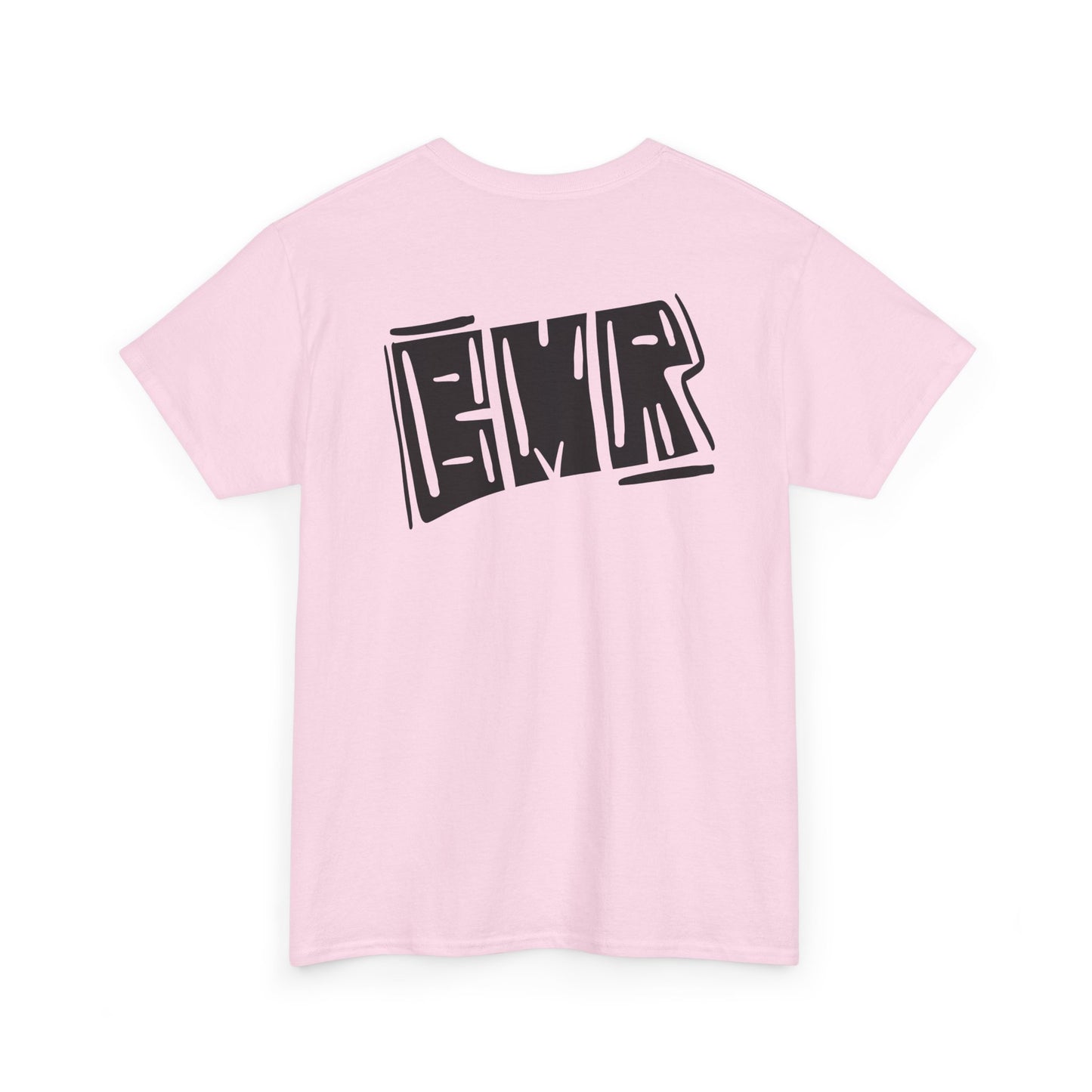 T-Shirt — Bold Block 'BMR' Graphic Tee (Front & Back)
