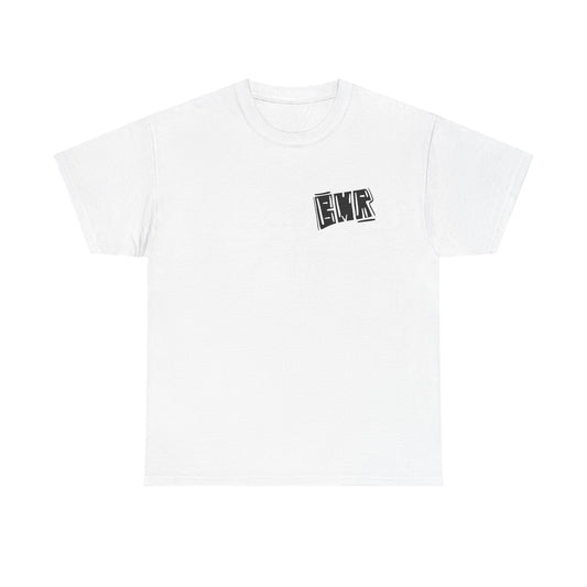 T-Shirt — Bold Block 'BMR' Graphic Tee (Front & Back)