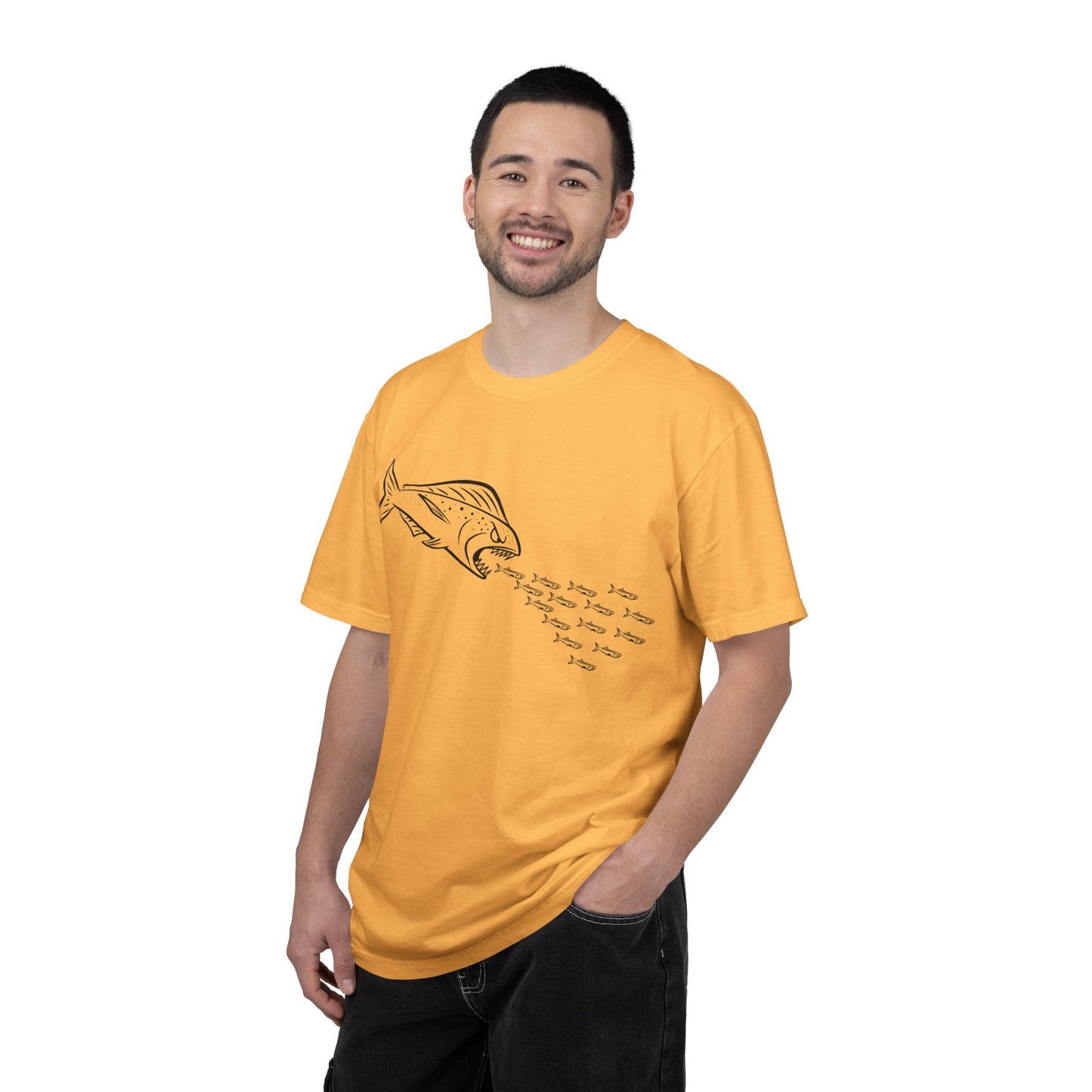 Mahi Mahi chasing Anchovies T-Shirt