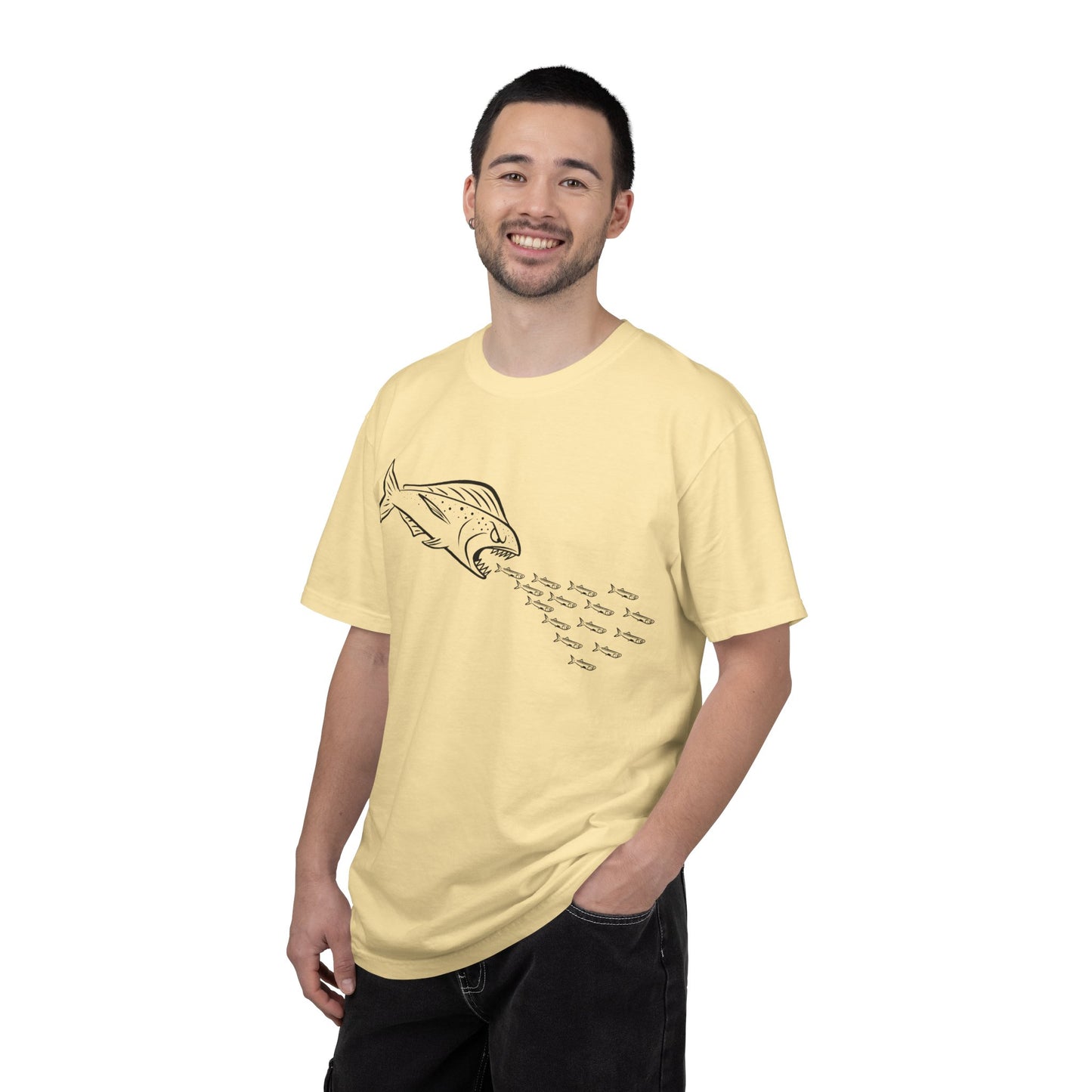 Mahi Mahi chasing Anchovies T-Shirt