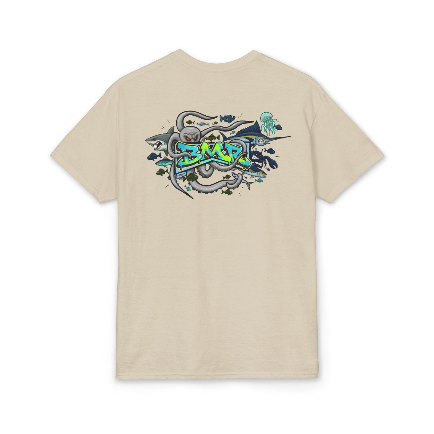 Octopus Graffiti T-Shirt — Street Art Ocean Tee