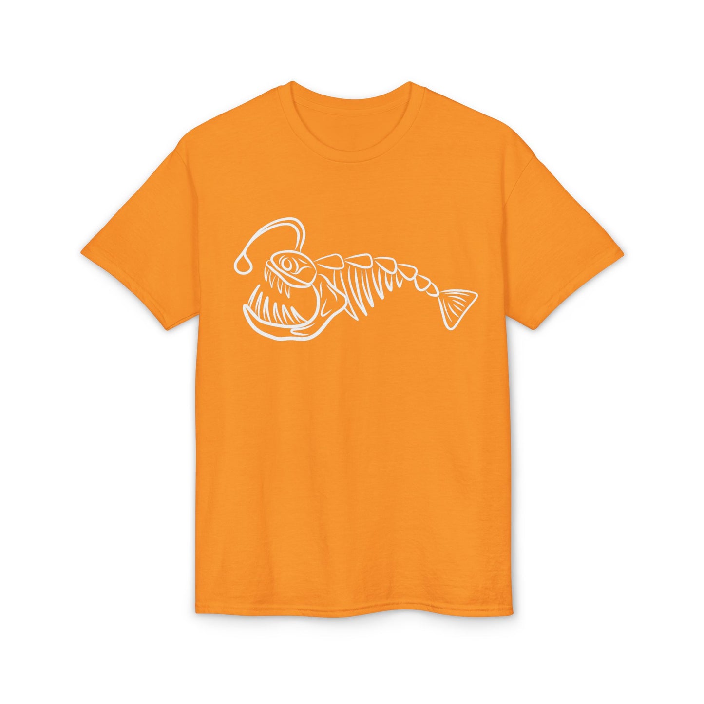 Angler Fish Skeleton Graphic T-Shirt