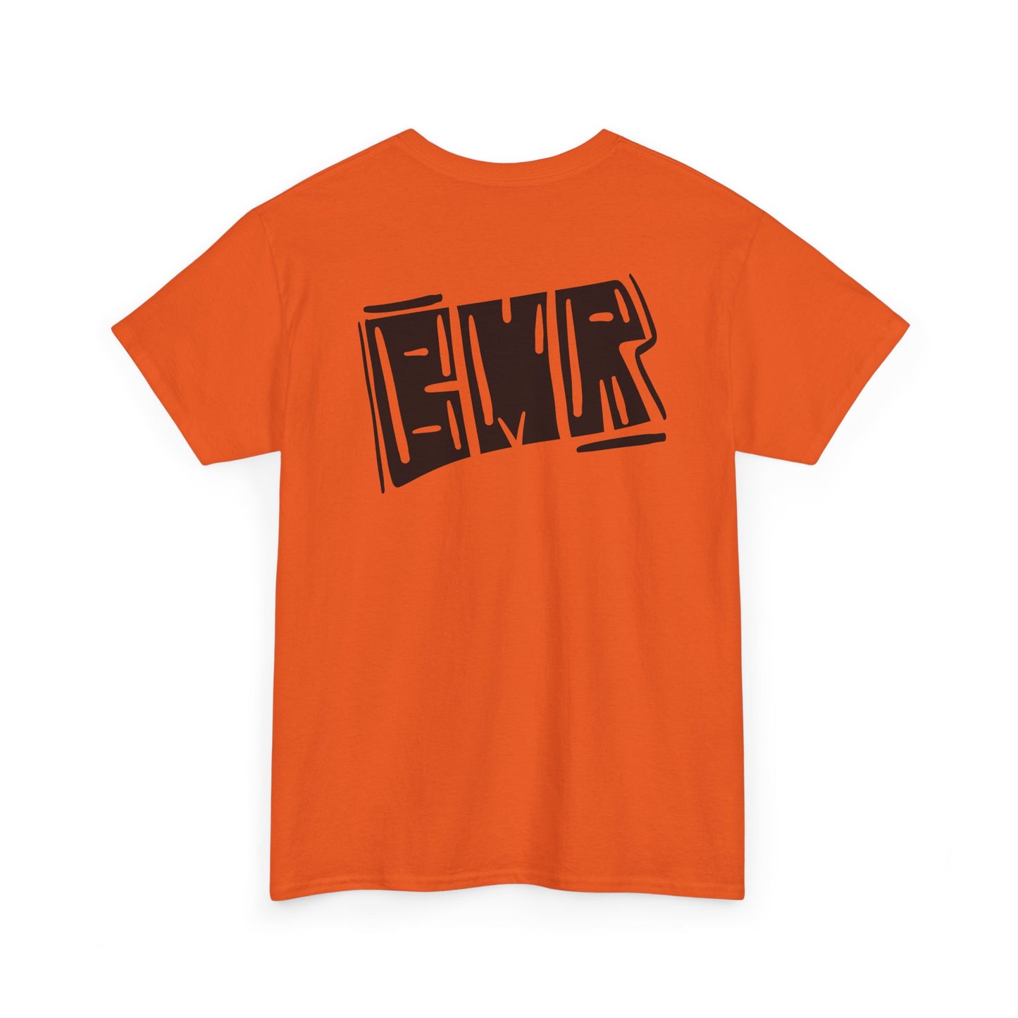 T-Shirt — Bold Block 'BMR' Graphic Tee (Front & Back)