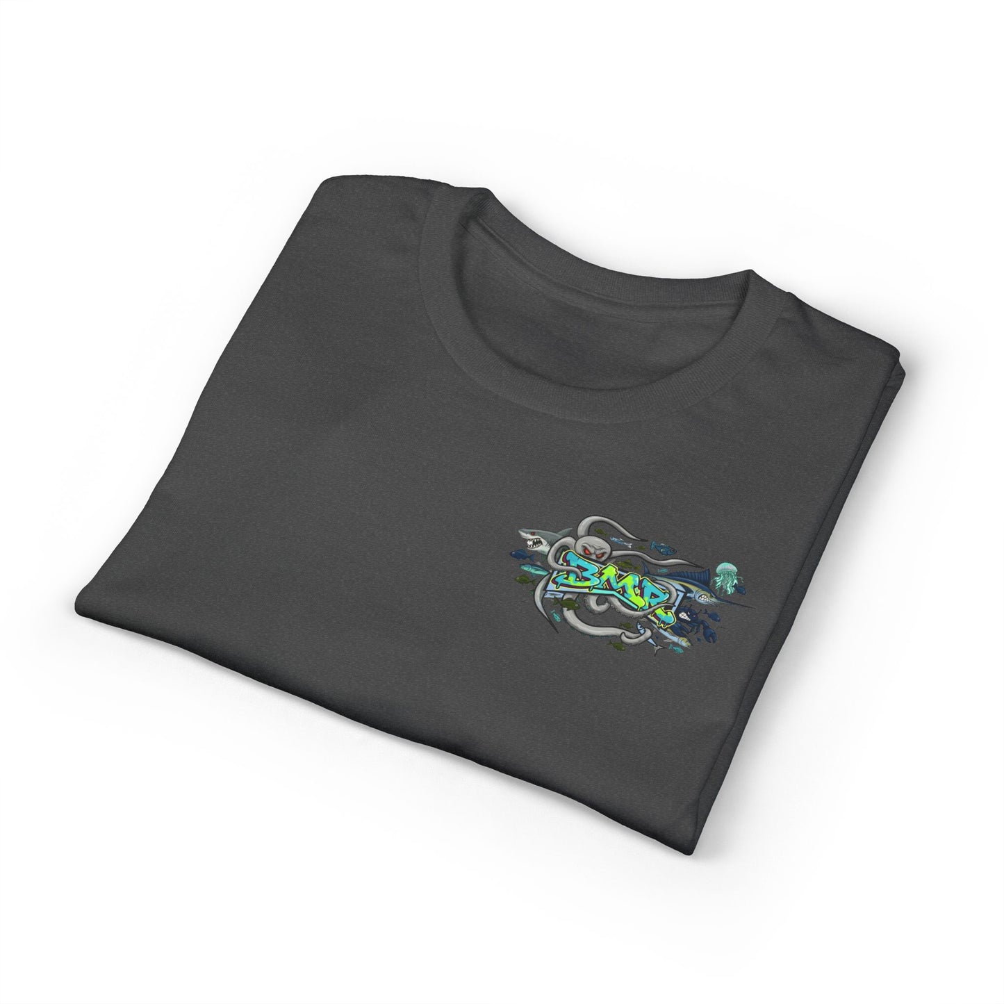 Octopus Graffiti T-Shirt — Street Art Ocean Tee