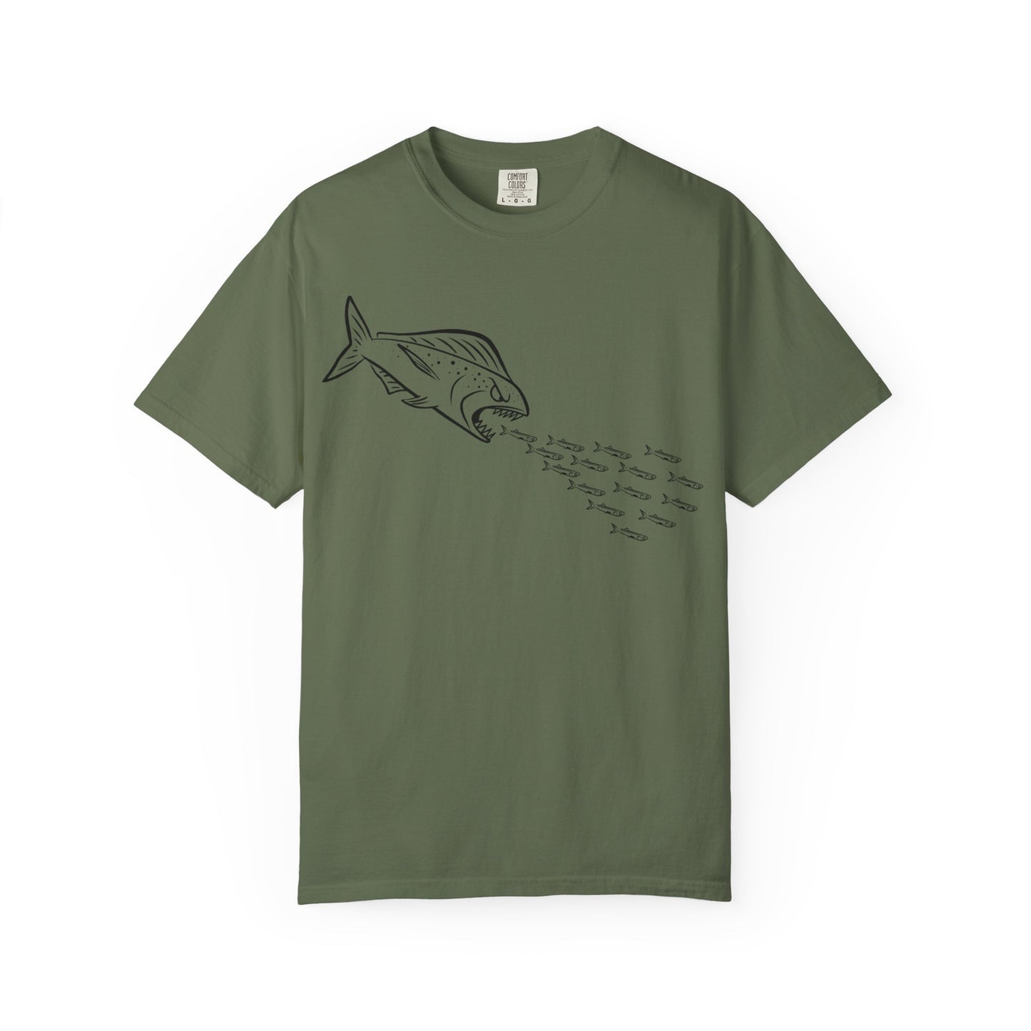 Mahi Mahi chasing Anchovies T-Shirt