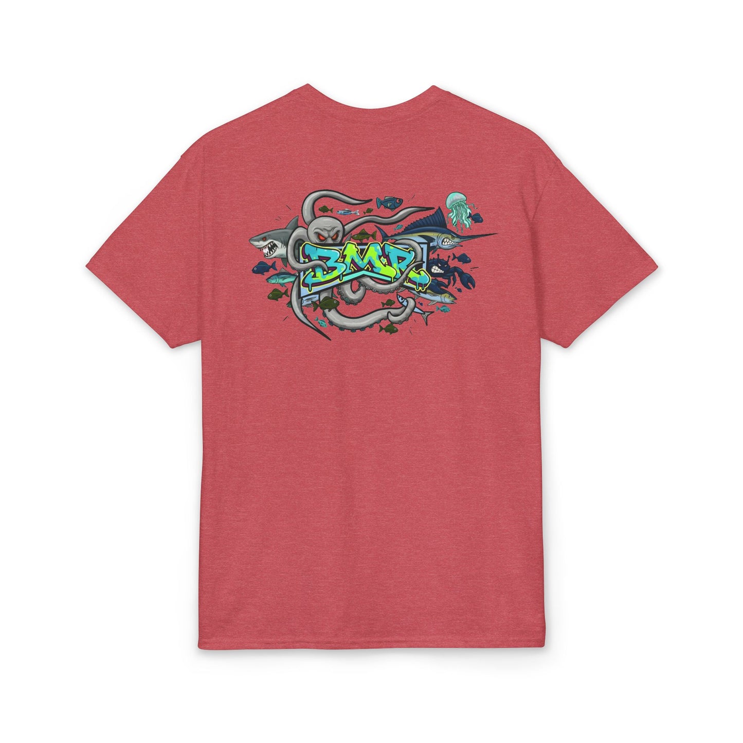 Octopus Graffiti T-Shirt — Street Art Ocean Tee