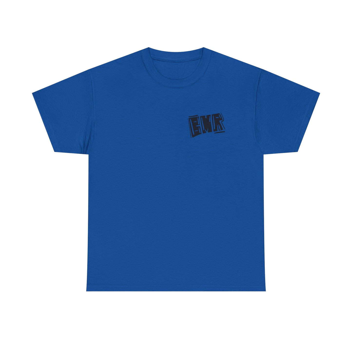 T-Shirt — Bold Block 'BMR' Graphic Tee (Front & Back)