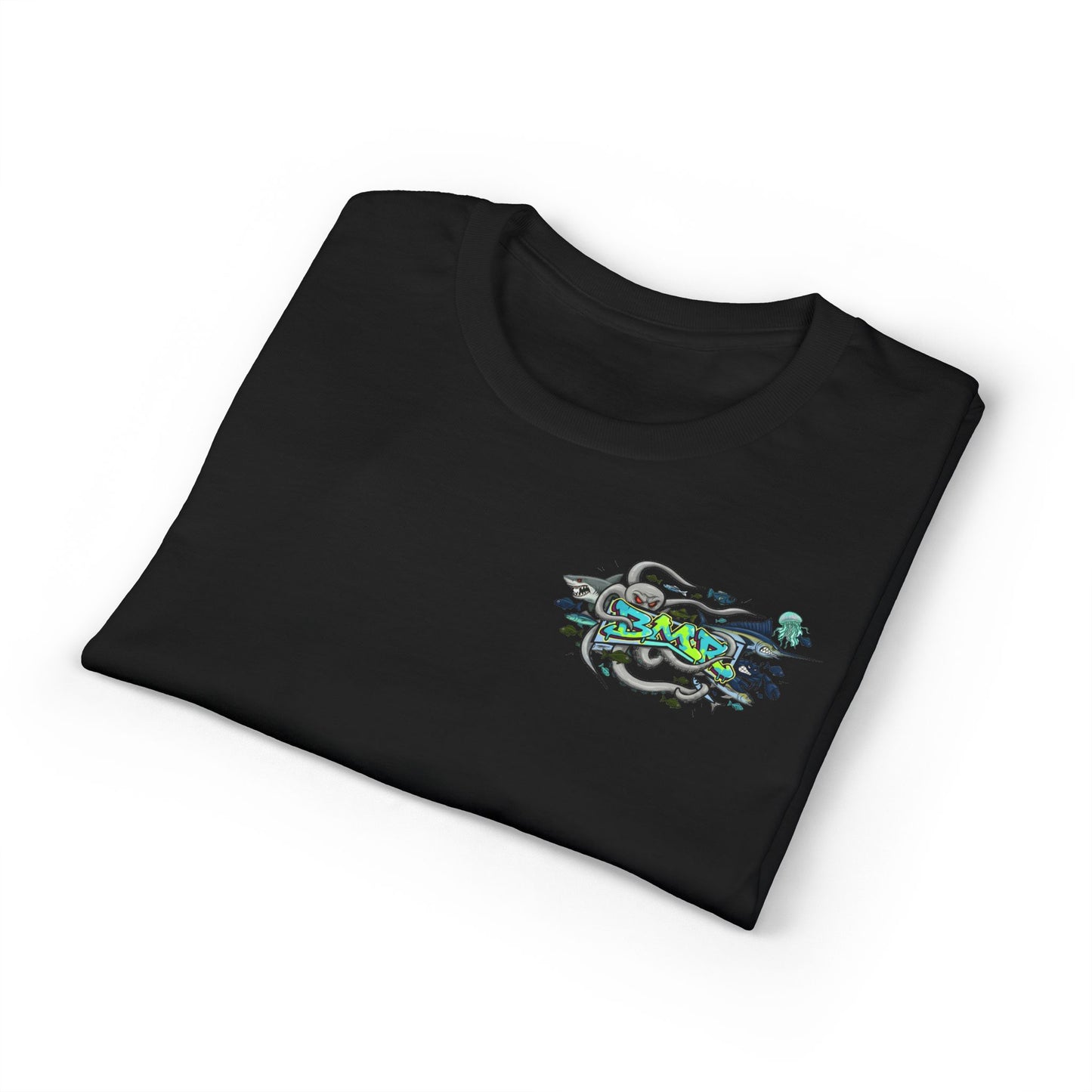 Octopus Graffiti T-Shirt — Street Art Ocean Tee