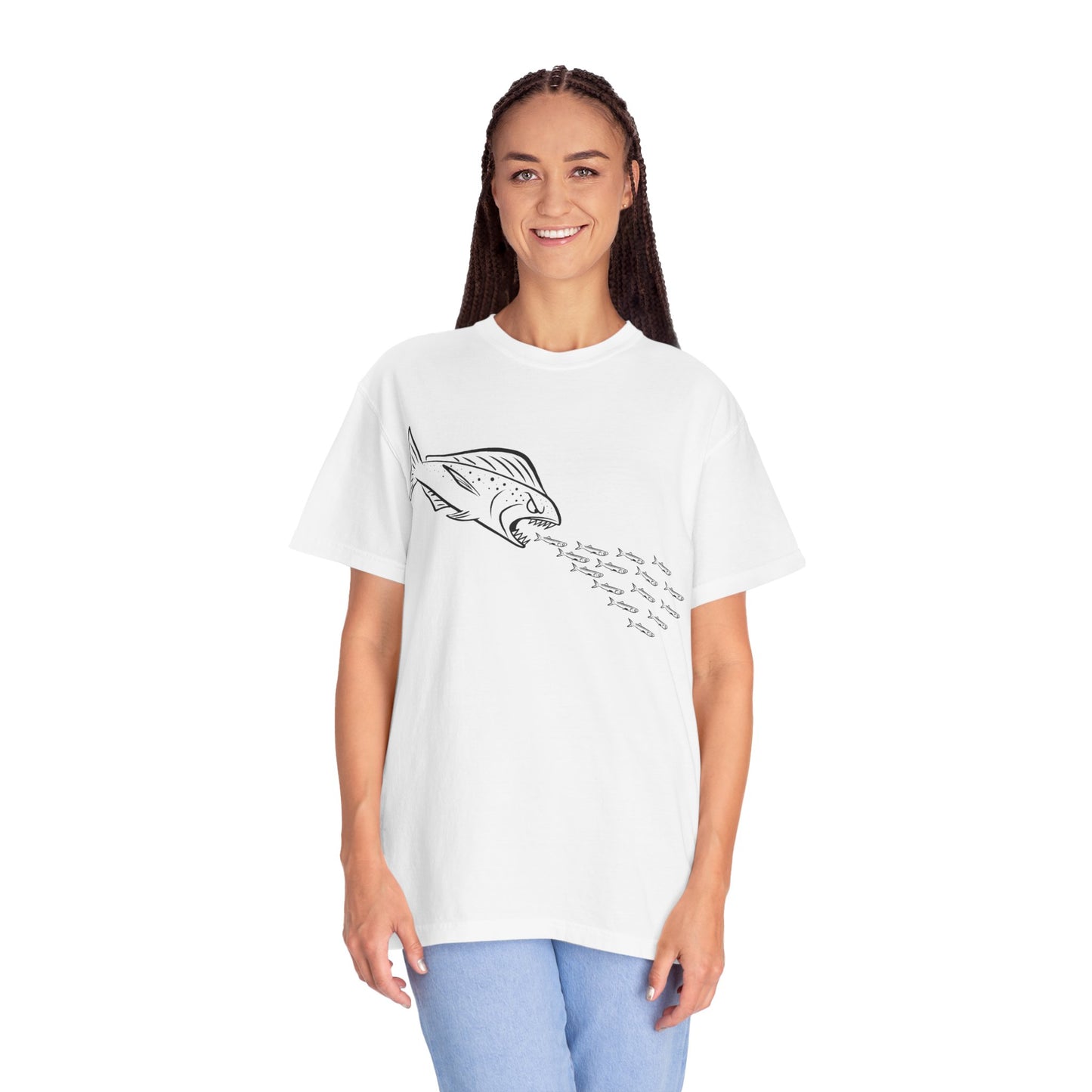 Mahi Mahi chasing Anchovies T-Shirt