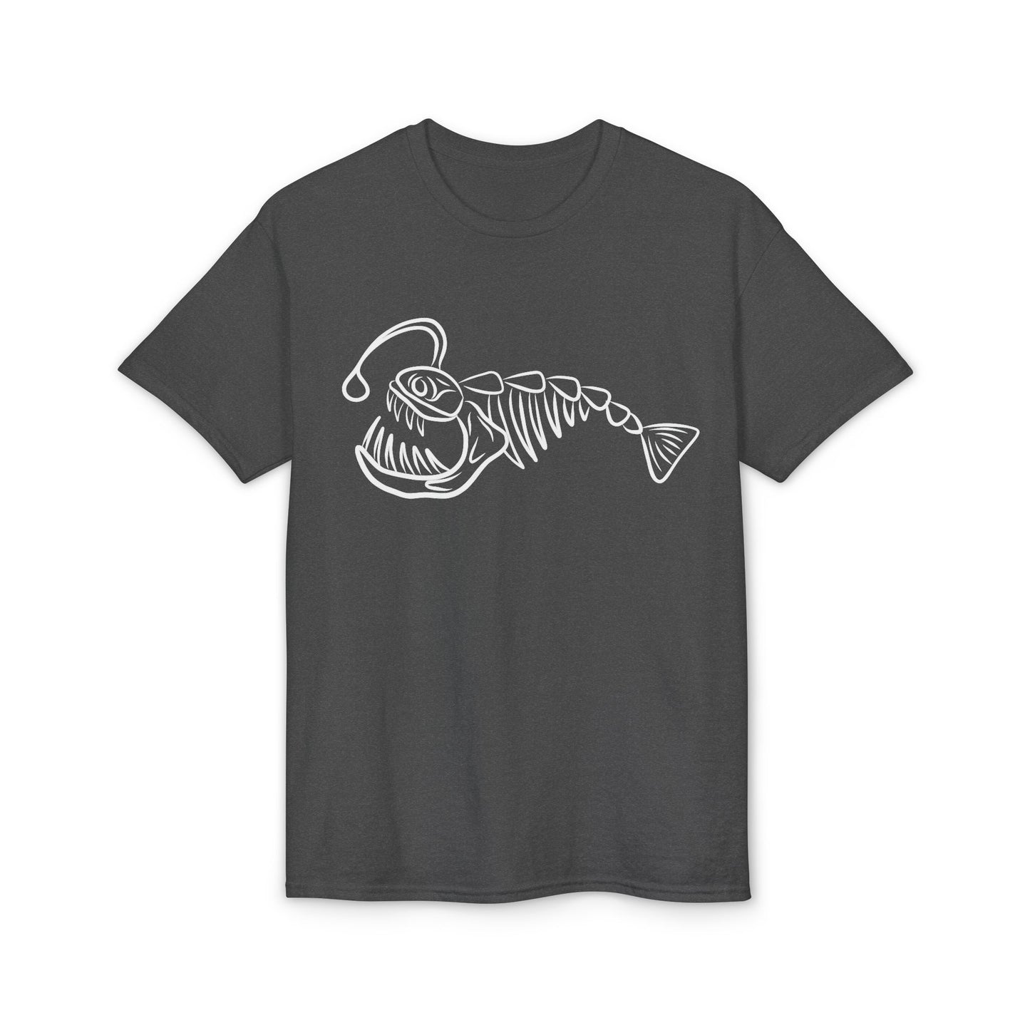 Angler Fish Skeleton Graphic T-Shirt