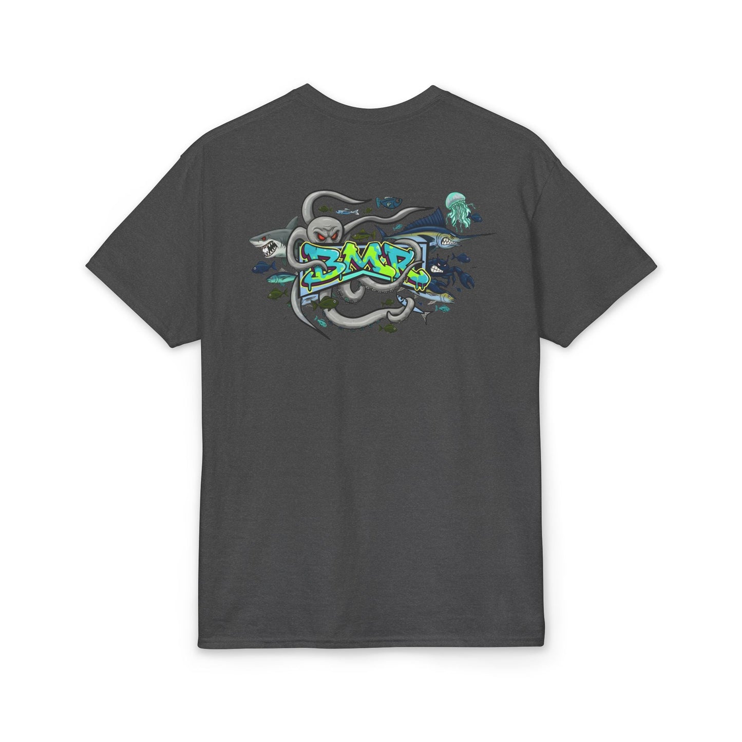 Octopus Graffiti T-Shirt — Street Art Ocean Tee