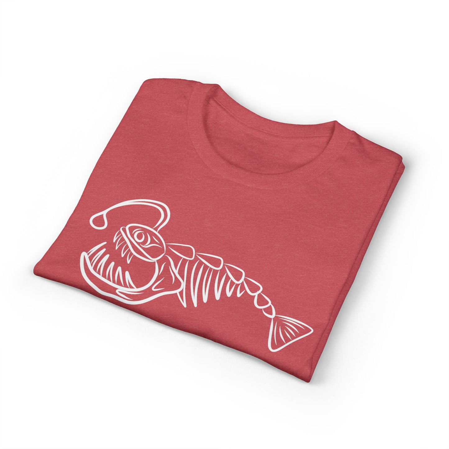 Angler Fish Skeleton Graphic T-Shirt