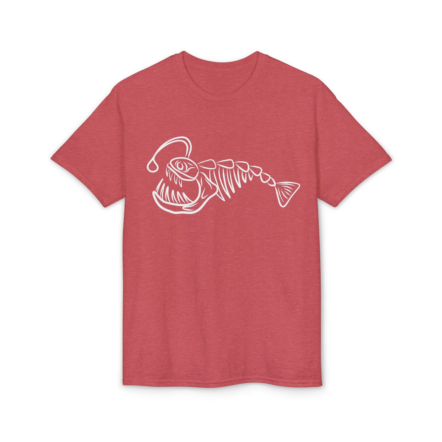 Angler Fish Skeleton Graphic T-Shirt