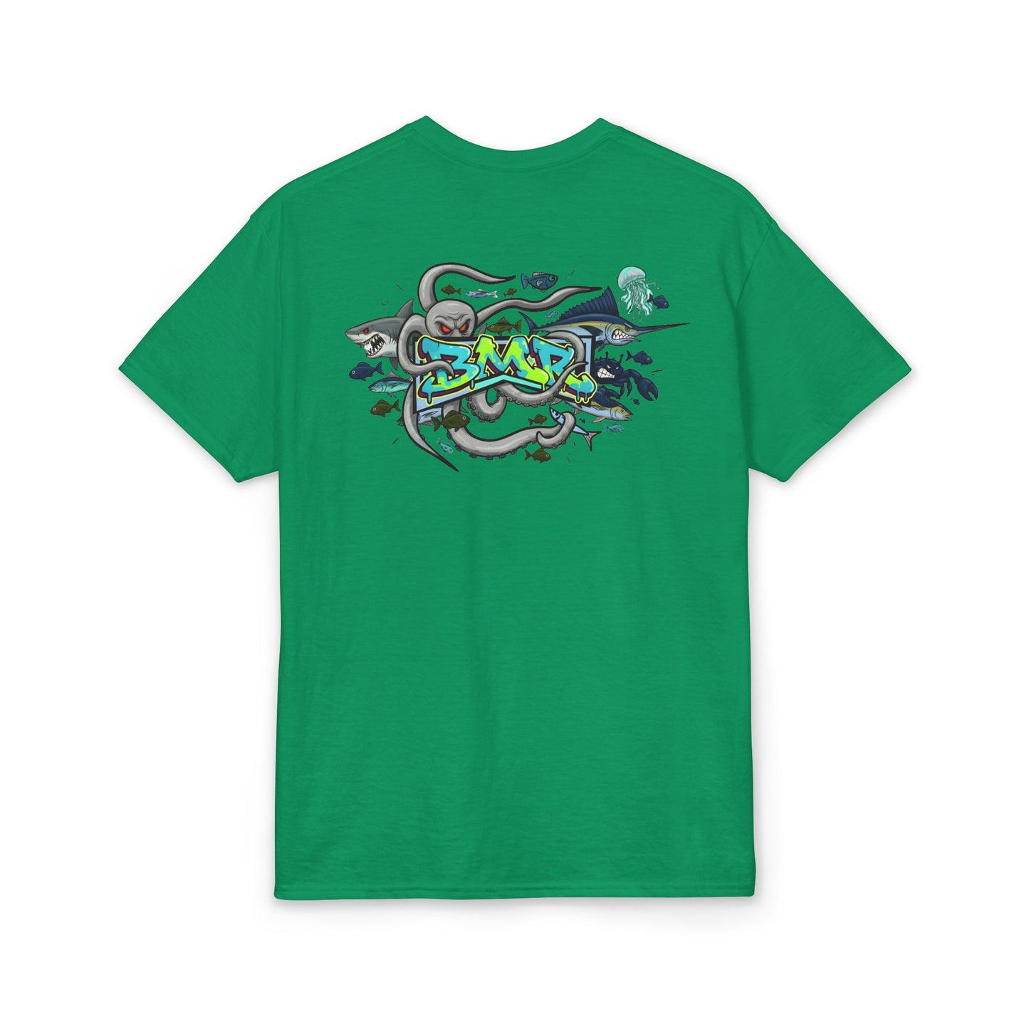 Octopus Graffiti T-Shirt — Street Art Ocean Tee