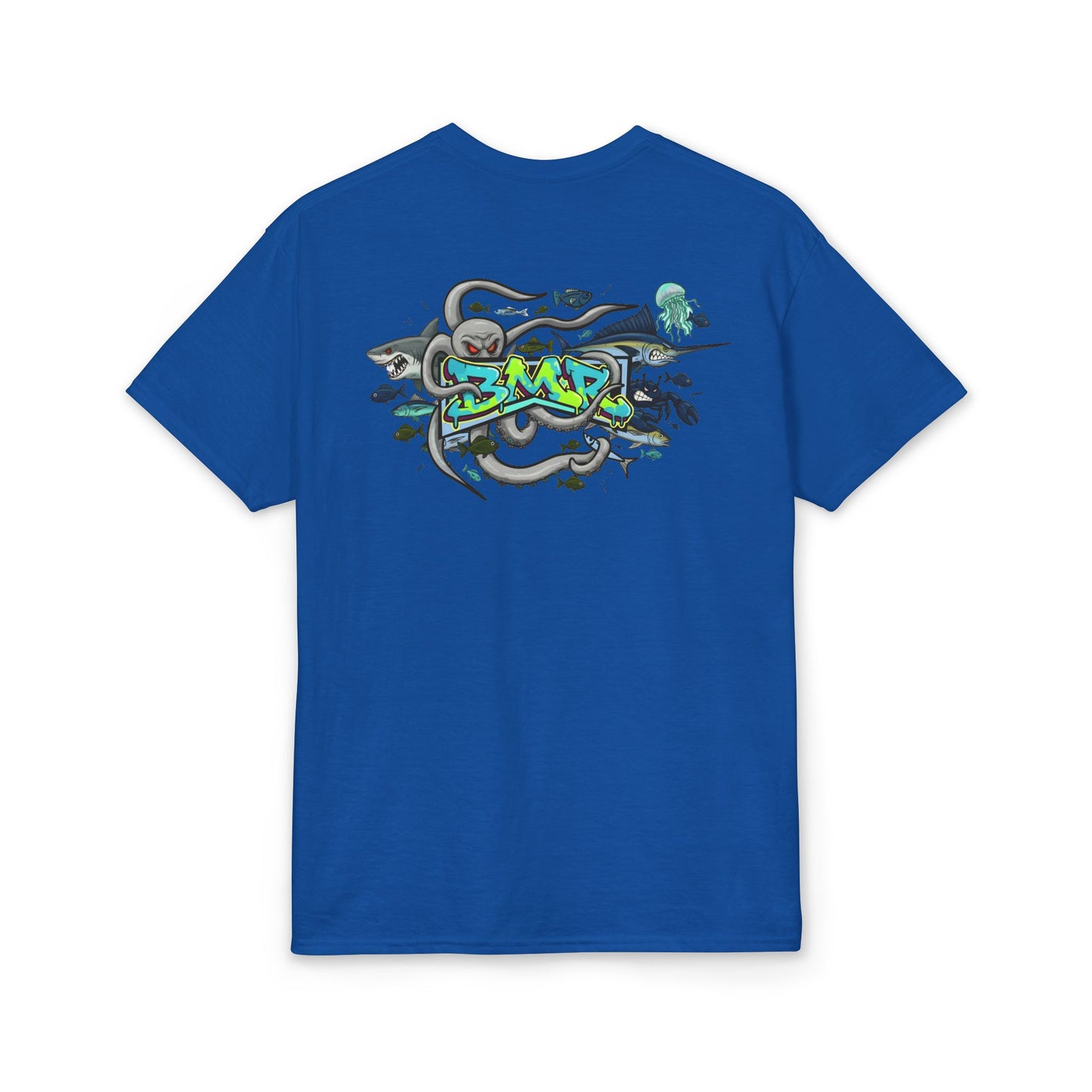 Octopus Graffiti T-Shirt — Street Art Ocean Tee