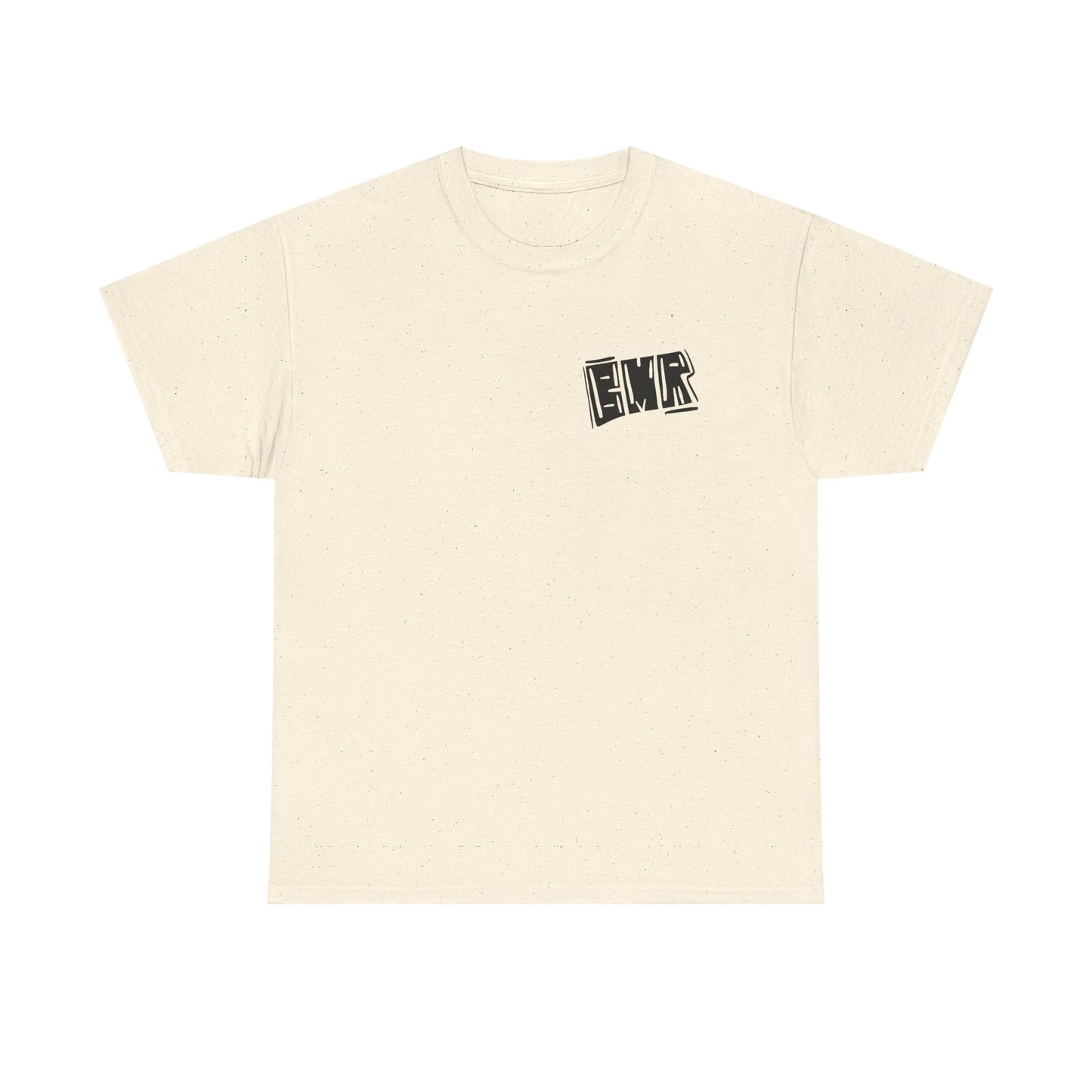 T-Shirt — Bold Block 'BMR' Graphic Tee (Front & Back)