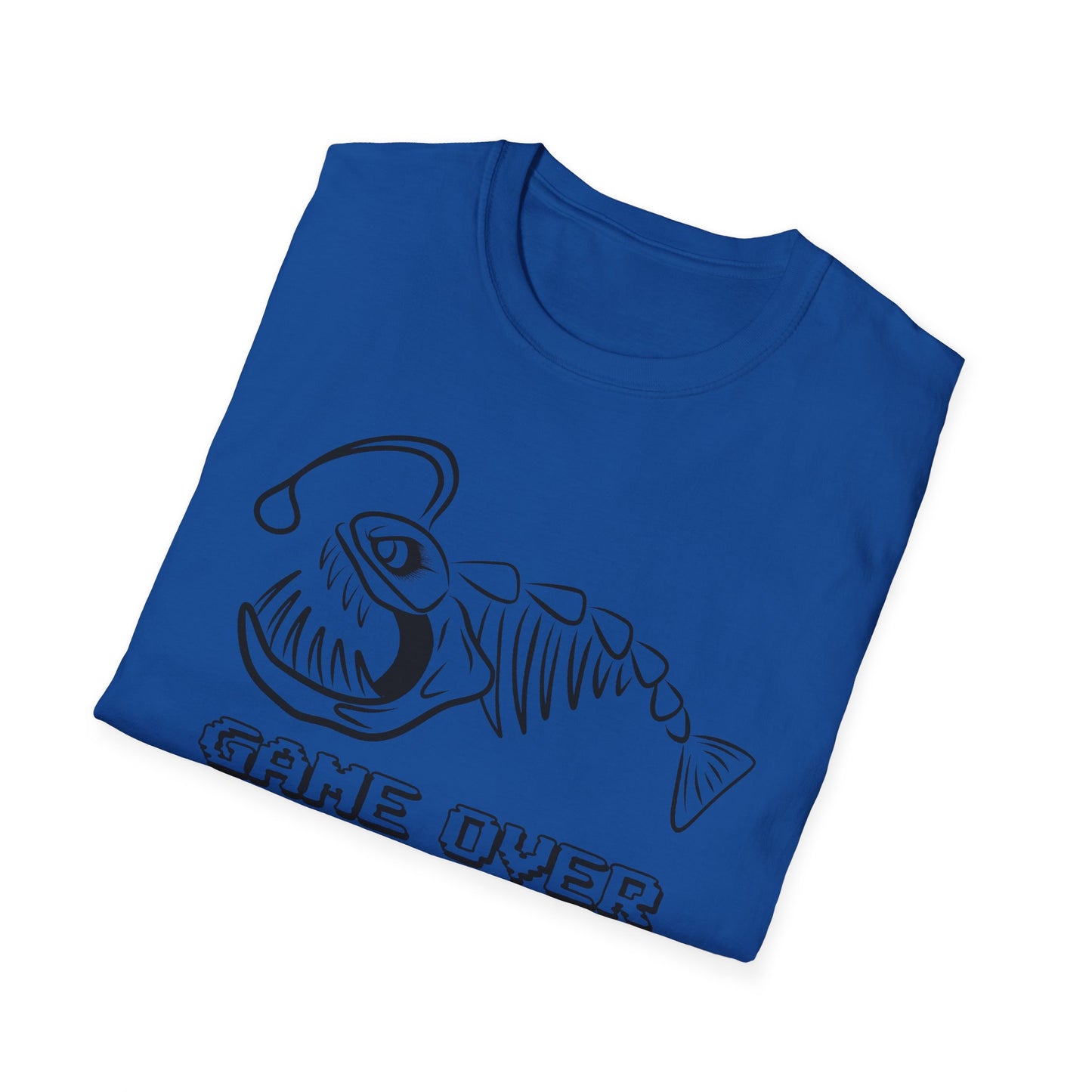 T-Shirt — Angler Fish 'GAME OVER' Graphic Tee