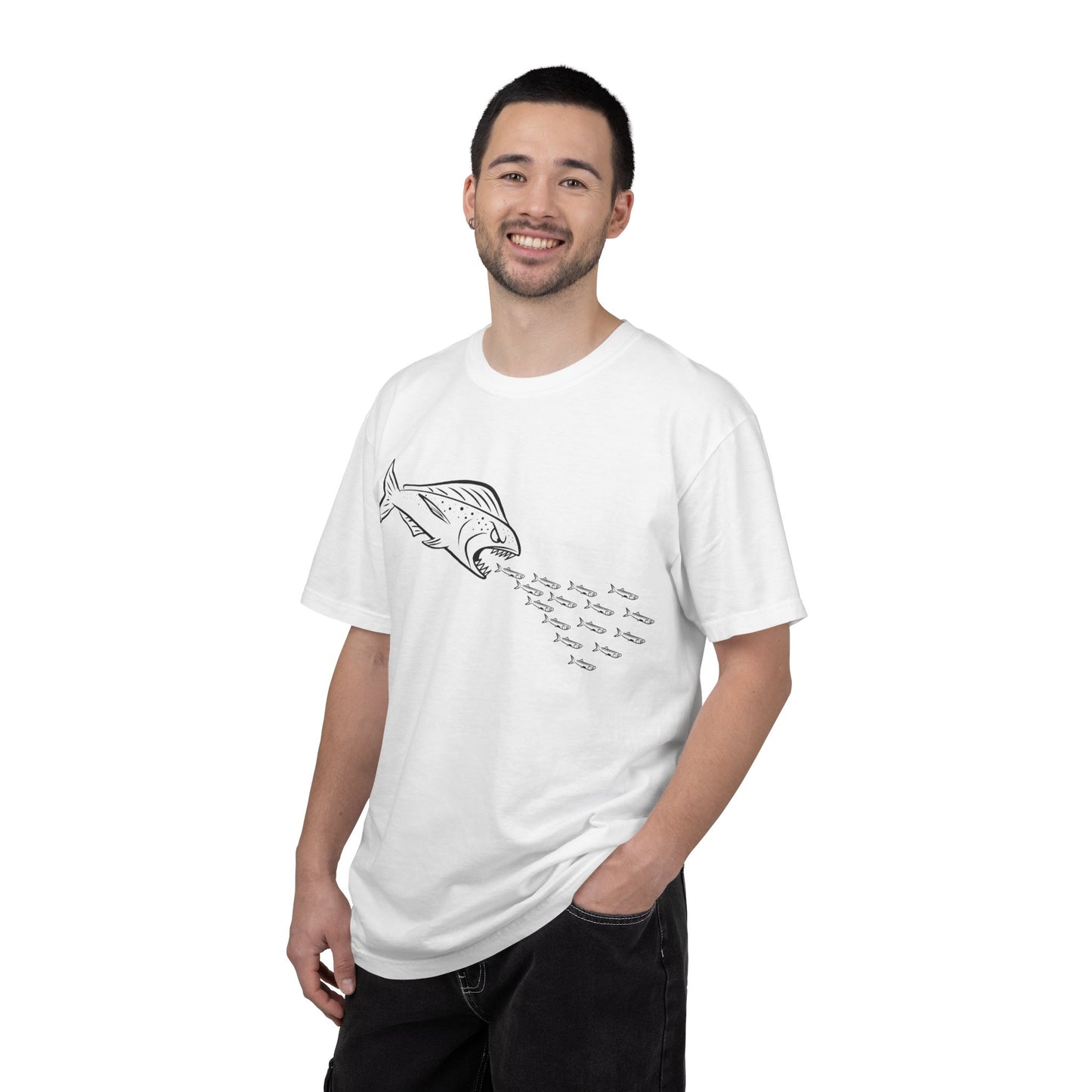 Mahi Mahi chasing Anchovies T-Shirt