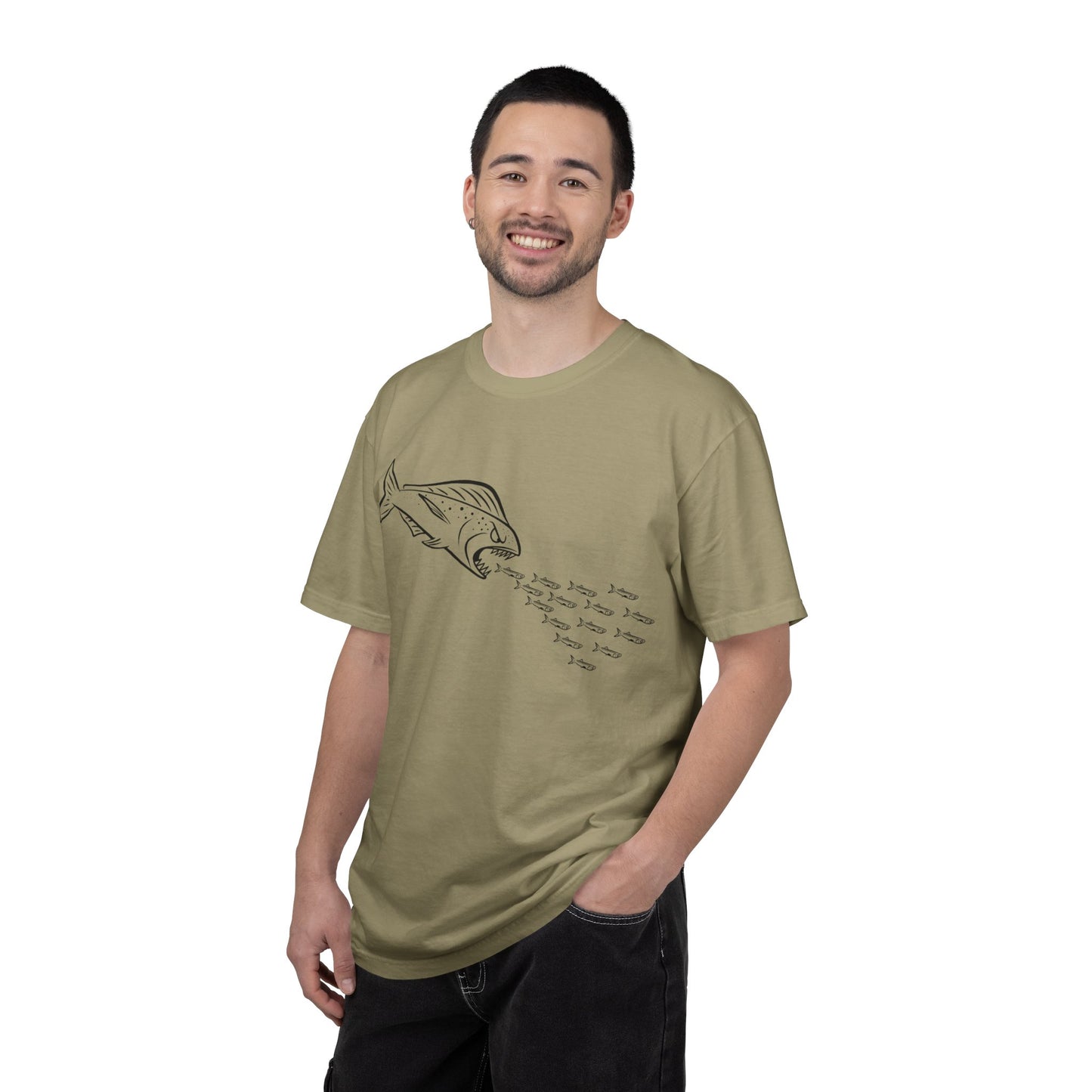 Mahi Mahi chasing Anchovies T-Shirt