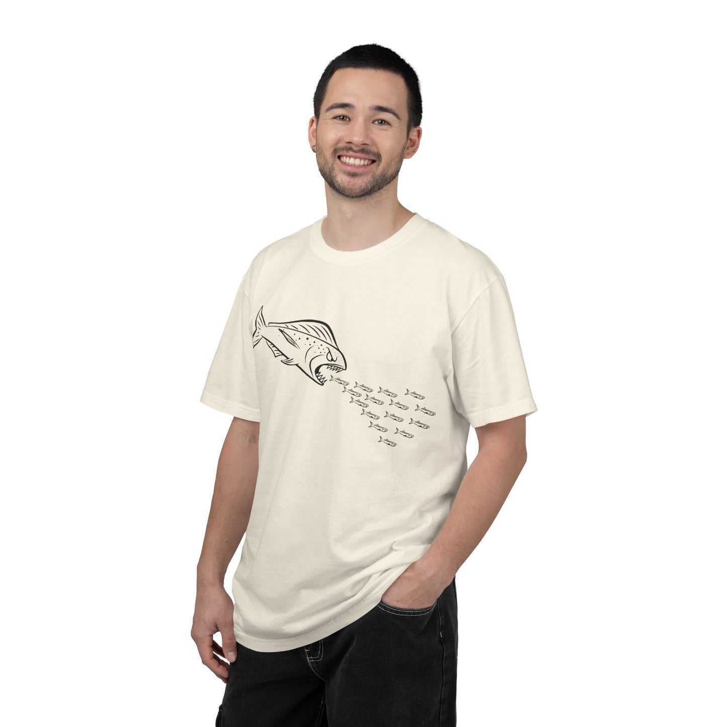 Mahi Mahi chasing Anchovies T-Shirt