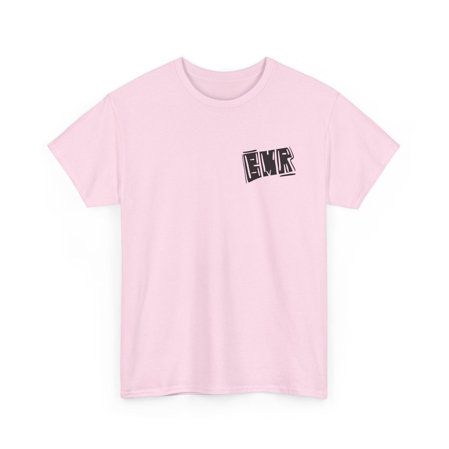 T-Shirt — Bold Block 'BMR' Graphic Tee (Front & Back)