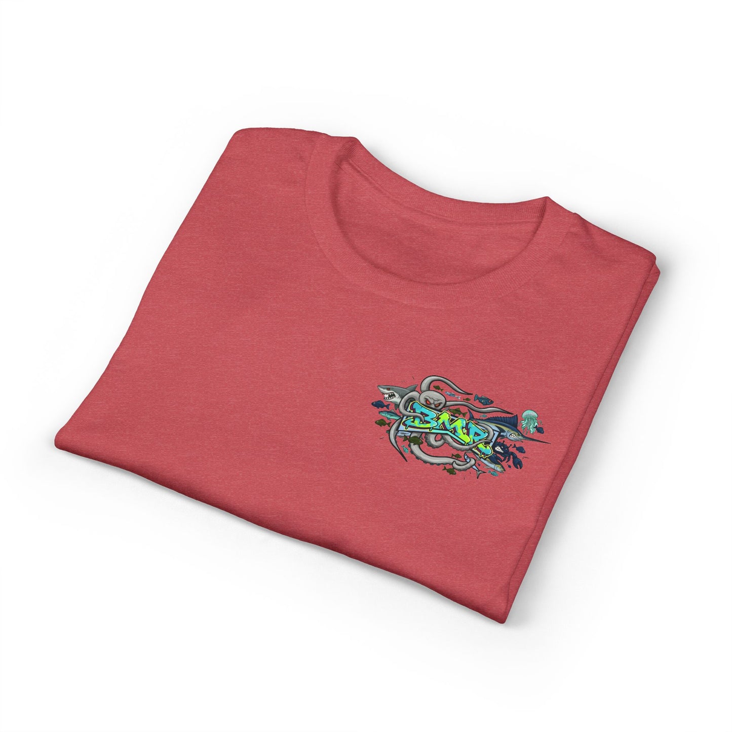 Octopus Graffiti T-Shirt — Street Art Ocean Tee