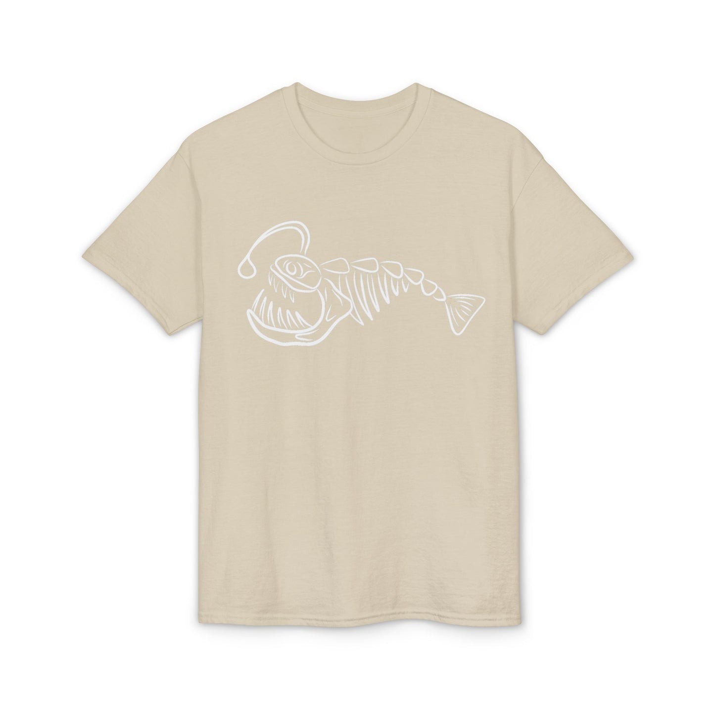 Angler Fish Skeleton Graphic T-Shirt