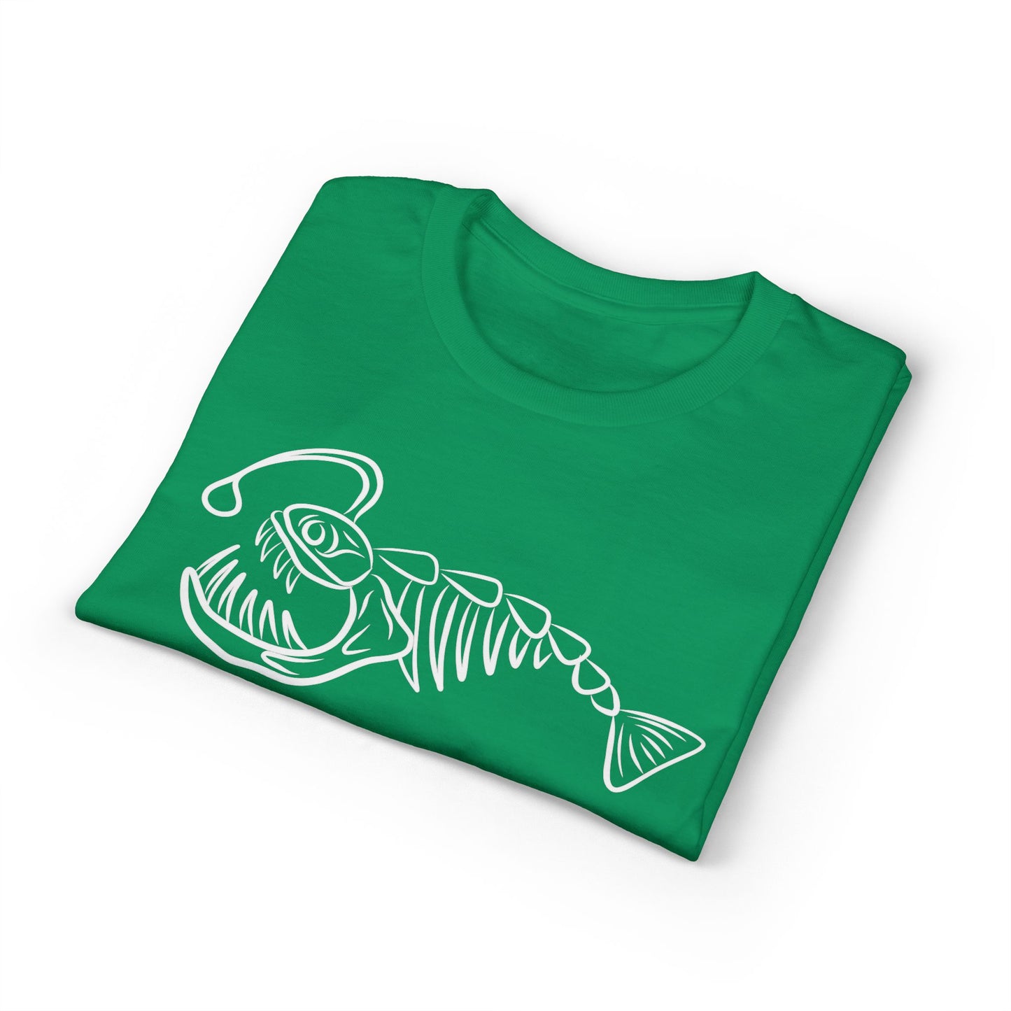 Angler Fish Skeleton Graphic T-Shirt