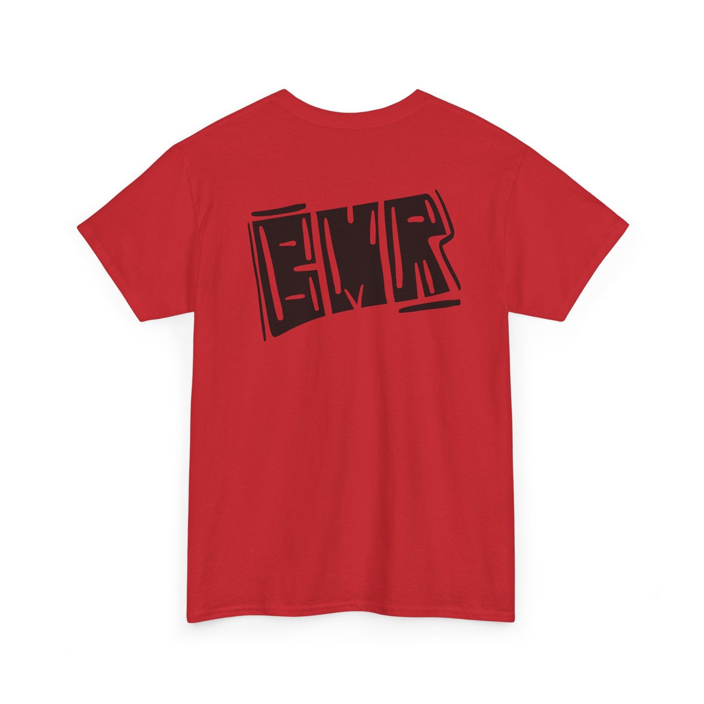 T-Shirt — Bold Block 'BMR' Graphic Tee (Front & Back)