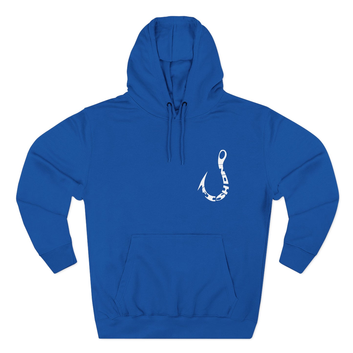 Hoodie — Three-Panel Fleece Pullover Hoodie