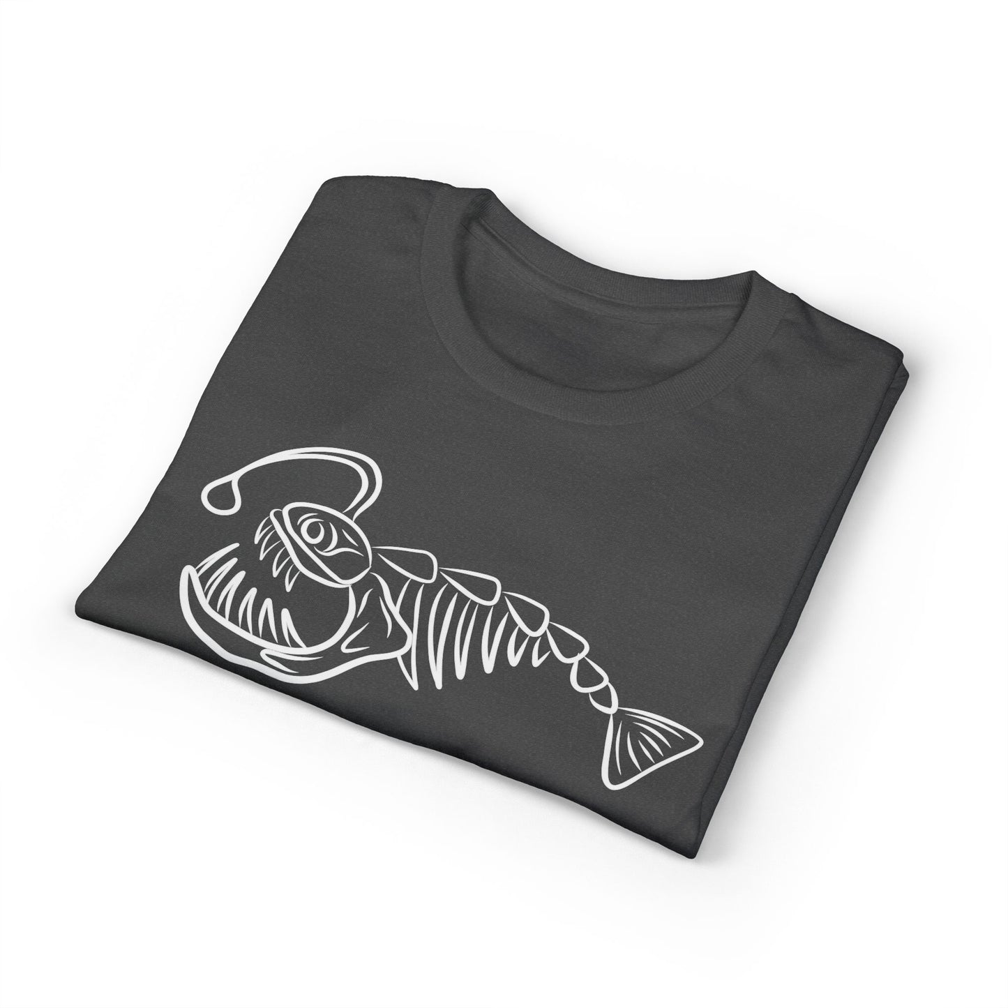 Angler Fish Skeleton Graphic T-Shirt