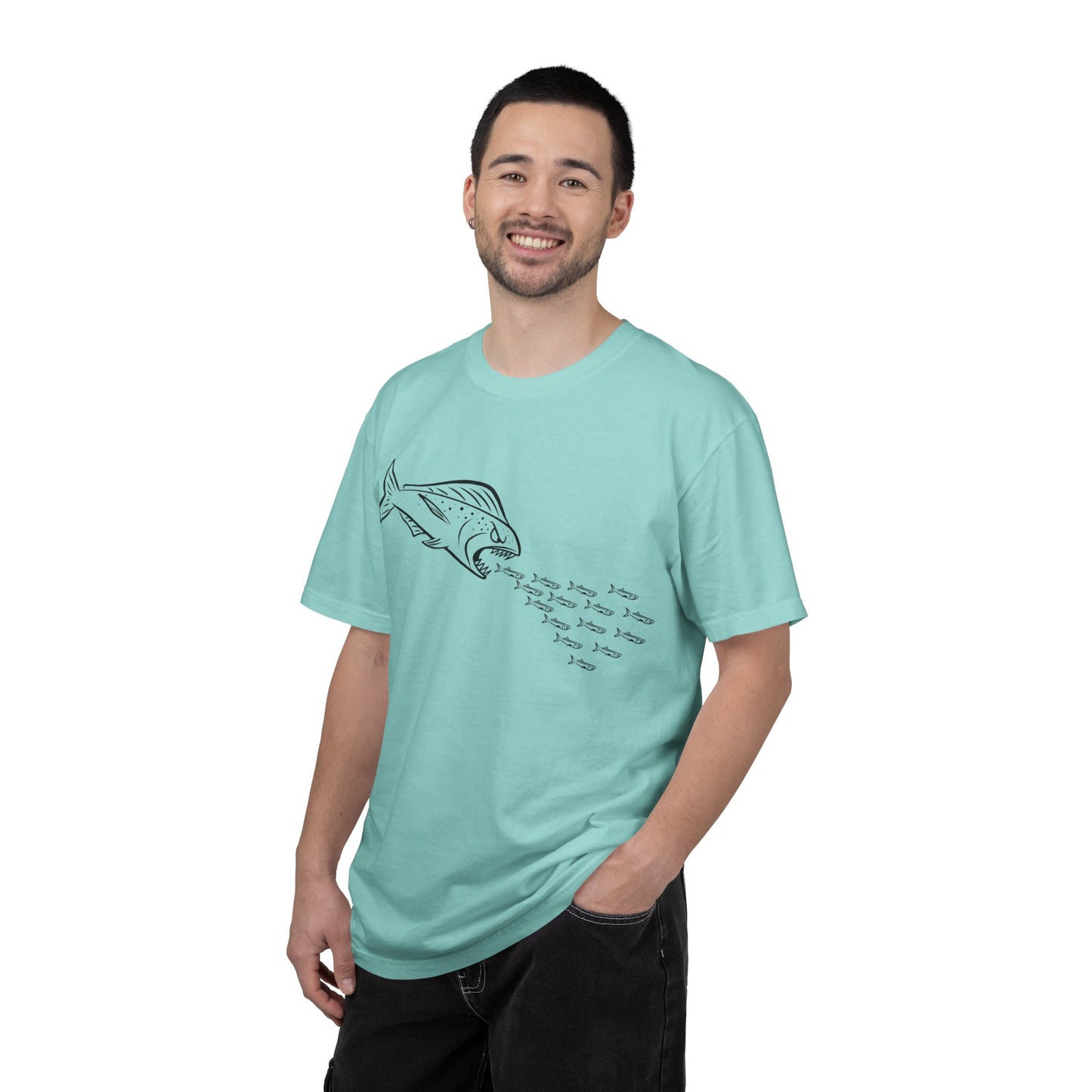 Mahi Mahi chasing Anchovies T-Shirt