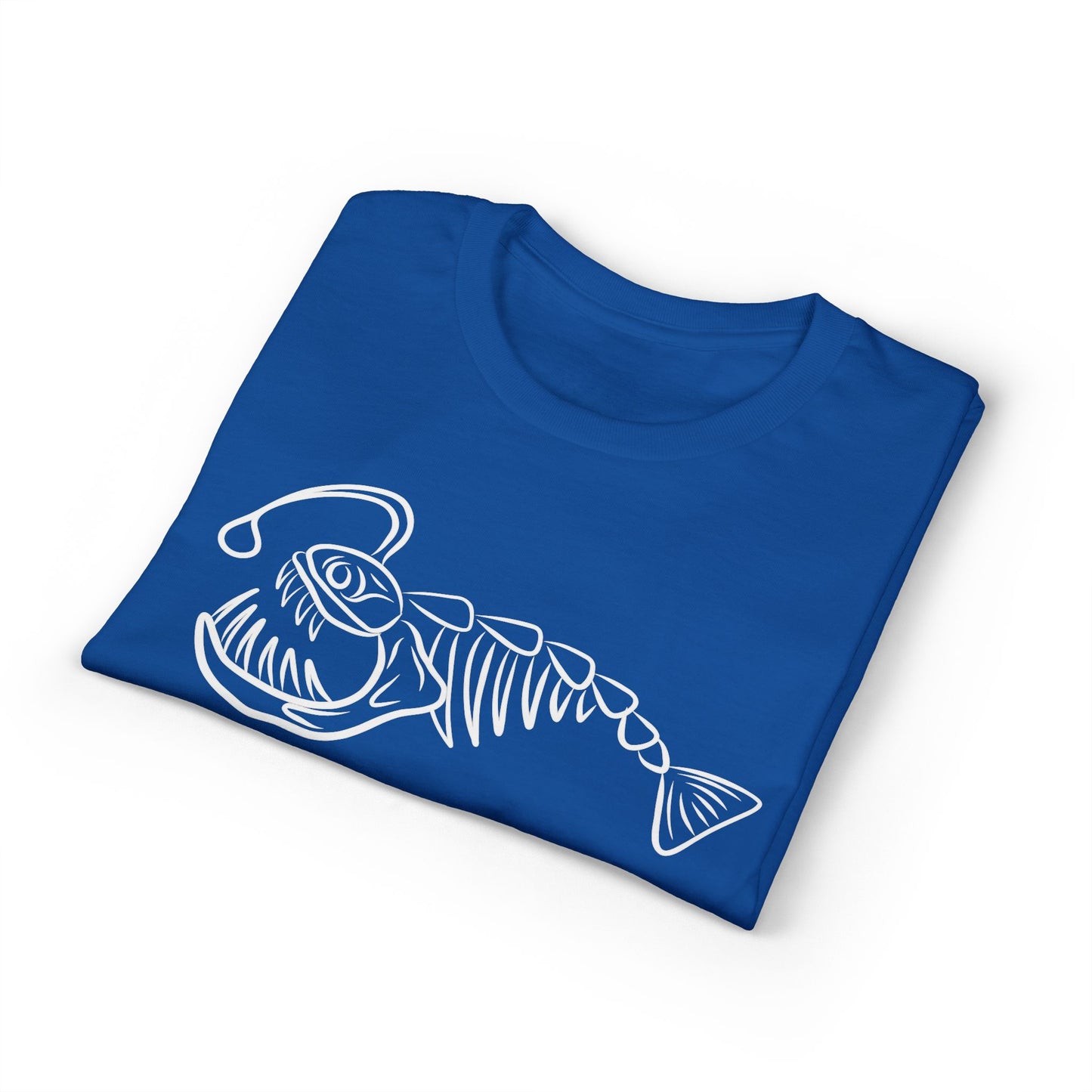 Angler Fish Skeleton Graphic T-Shirt