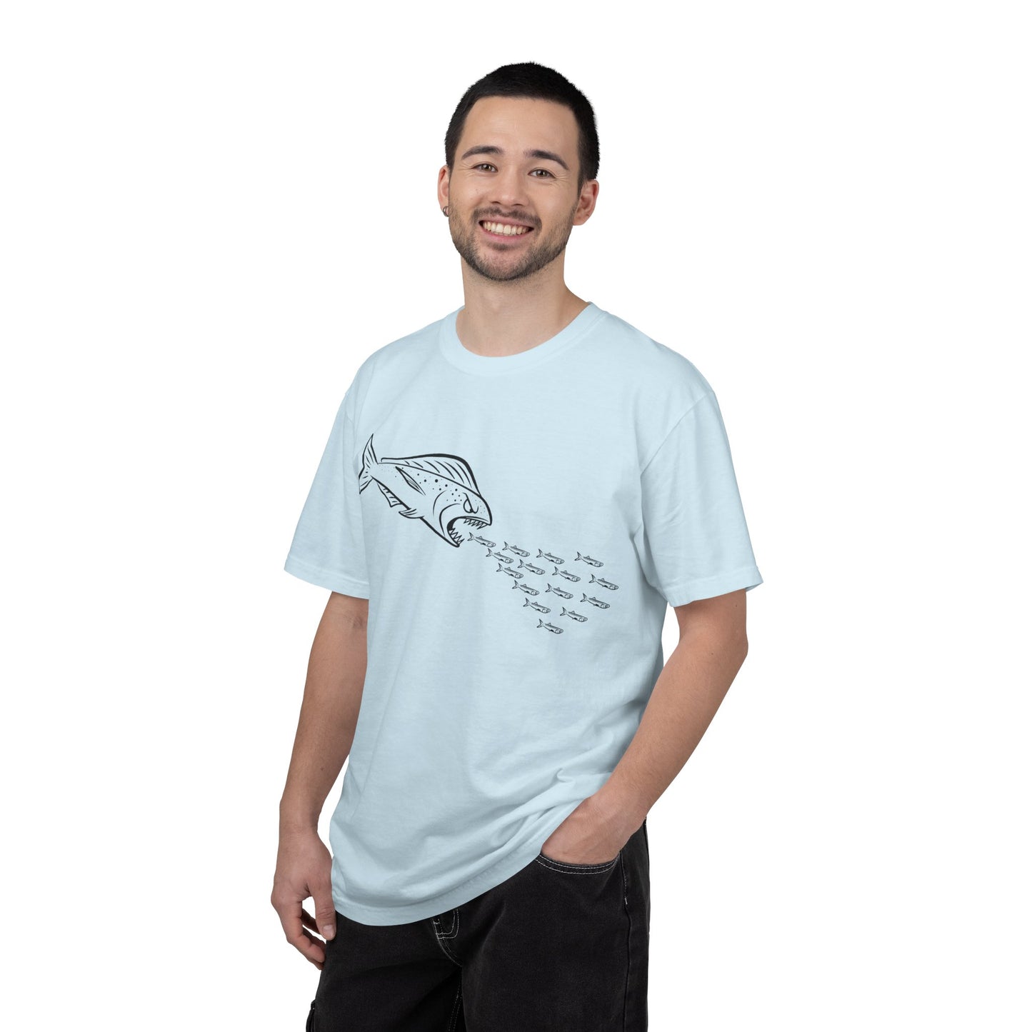 Mahi Mahi chasing Anchovies T-Shirt